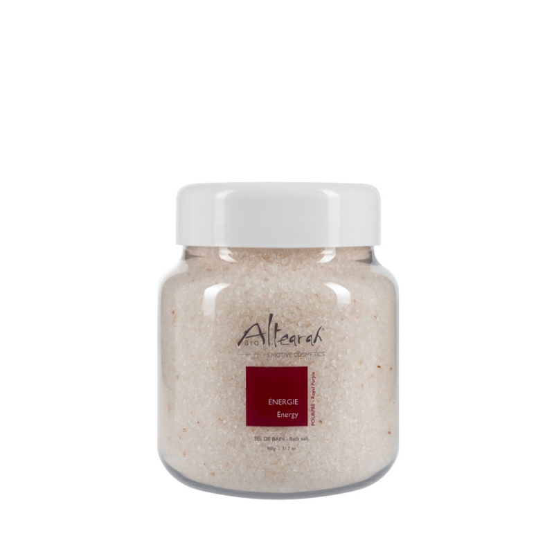 Aroma Badesalz Bio Purpur 900 g ätherische Öle